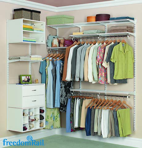 FreedomRail Women’s Reach-In Closet