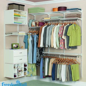 FreedomRail Women’s Reach-In Closet